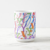 Brief Confetti "Y" Koffiemok (Center)