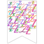 Brief Confetti "Z" Vlaggetjes (Derde vlag)