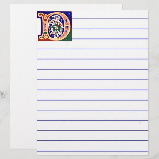 Brief D 17e eeuw (Voorkant / Achterkant)