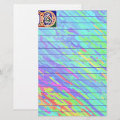 Brief D 17e eeuw Briefpapier (Voorkant / Achterkant)