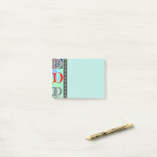 Brief D 17e eeuw Post-it® Notes (Op bureau)