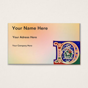 Brief D 17e eeuw Visitekaartje