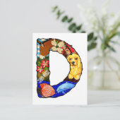 Brief D Briefkaart (Staand voorkant)