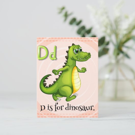 Brief D Briefkaart (Staand voorkant)