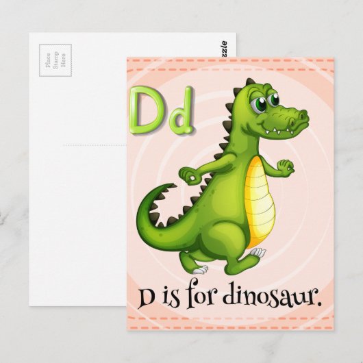 Brief D Briefkaart (Voorkant / Achterkant)