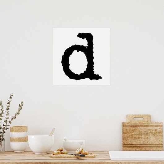 Brief D Poster (Keuken)