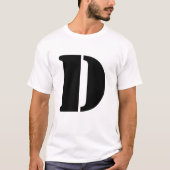 Brief D T-shirt (Voorkant)
