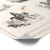 Brief D van een alfabet primer, 1832 Poster (Hoek)