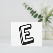 Brief E Briefkaart (Staand voorkant)