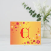 Brief E Briefkaart (Staand voorkant)
