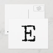 Brief E Briefkaart (Voorkant / Achterkant)