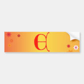 Brief E Bumpersticker (Voorkant)
