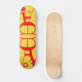 Brief E en A Skateboard (Voorkant)