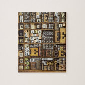 Brief E Legpuzzel (Verticaal)