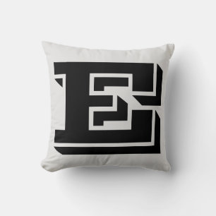 BRIEF E MONOGRAM PILLOW KUSSEN