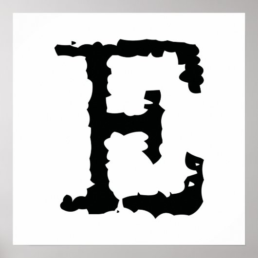 Brief E Poster (Voorkant)