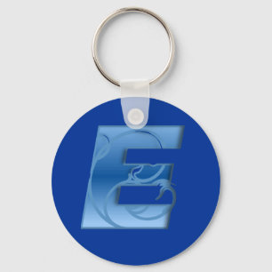 Brief E Sleutelhanger