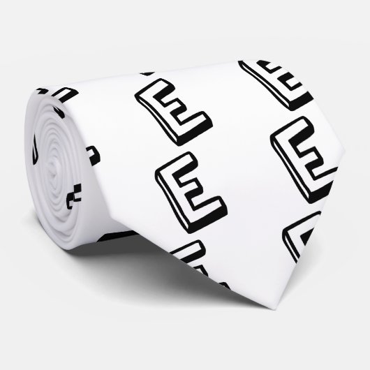 Brief E Stropdas (Opgerold)