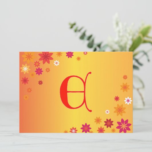 Brief E Uitnodiging (Staand voorkant)