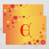 Brief E Uitnodiging (Voorkant / Achterkant)