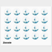 *~* BRIEF E-Zee Ocean Beach Envelope Sticker (Vel)