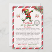 Brief Elf Aankomst Retour Elf Kaart (Voorkant)