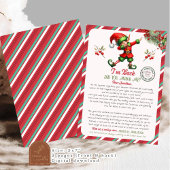 Brief Elf Aankomst Retour Elf Kaart