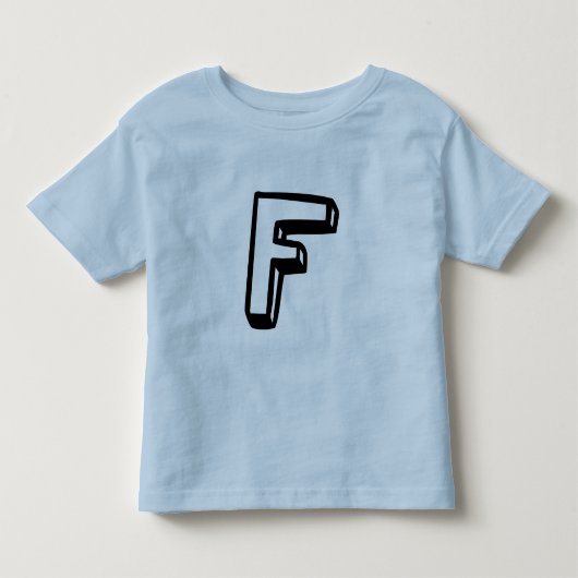Brief F Kinder Shirts (Voorkant)