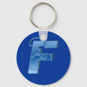 Brief F Sleutelhanger