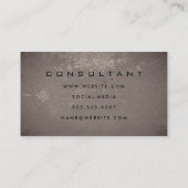 Brief Flip Grungy Textuur Visitekaartje (Achterkant)