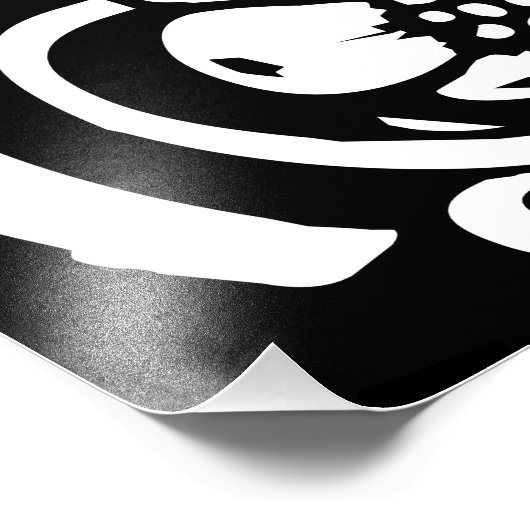 Brief Floral Alphabet Monogram Y Foto Afdruk (Hoek)