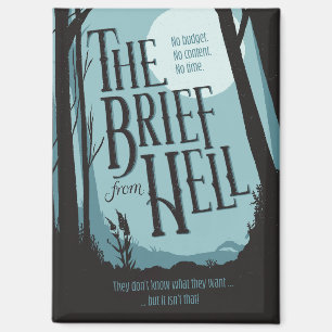 Brief from hell -  film poster Magnet