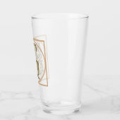 BRIEF G MONOGRAM Beauful Wedding New Home Gift Glas (Links)