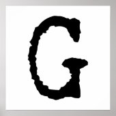 Brief G Poster (Voorkant)