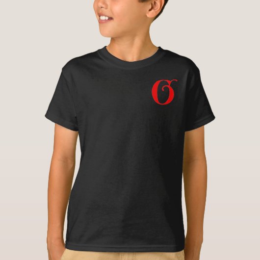 Brief G T-shirt (Voorkant)