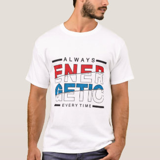 Brief graffiti serie t-shirt