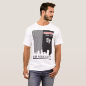 Brief graffiti serie t-shirt (Voorkant volledig)