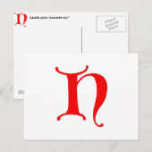Brief H Briefkaart (Voorkant / Achterkant)