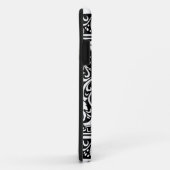 Brief H Middeleeuws Monogram Art Nouveau Case-Mate iPhone Case (Achterkant/rechts)
