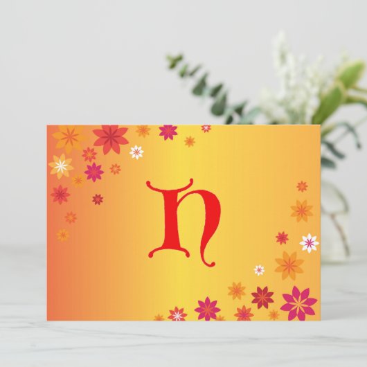 Brief H Uitnodiging (Staand voorkant)