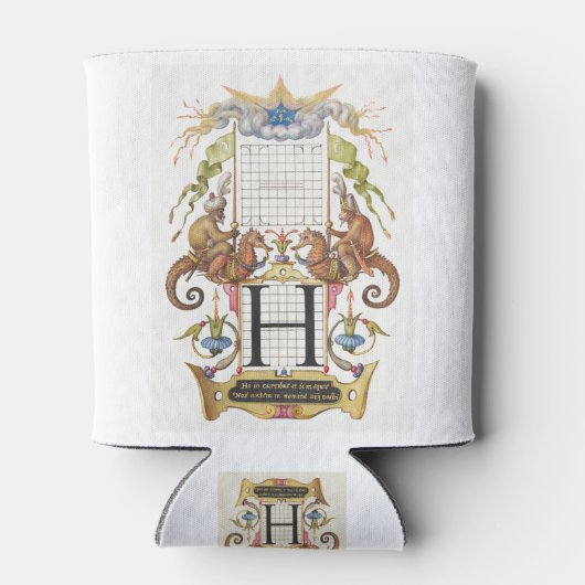 Brief H van Mira Calligraphiae Monumenta Blikjeskoeler (Achterkant)