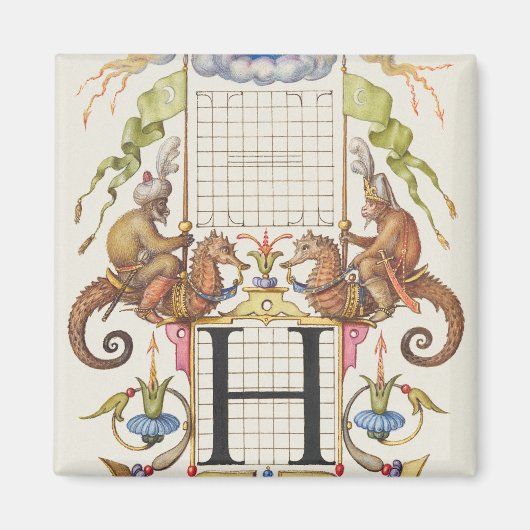 Brief H van Mira Calligraphiae Monumenta Magneet (Voorkant)