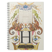 Brief H van Mira Calligraphiae Monumenta Notitieboek (Voorkant)