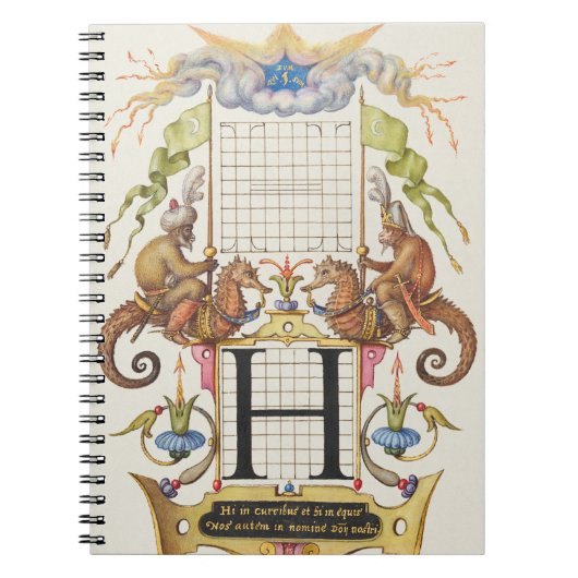 Brief H van Mira Calligraphiae Monumenta Notitieboek (Voorkant)