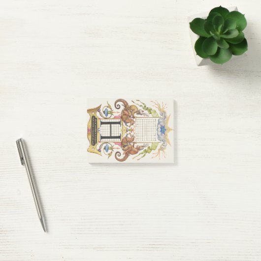 Brief H van Mira Calligraphiae Monumenta Post-it® Notes (Kantoor)