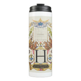 Brief H van Mira Calligraphiae Monumenta Thermosbeker