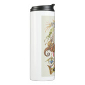 Brief H van Mira Calligraphiae Monumenta Thermosbeker (Gedraaid links)