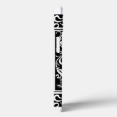 Brief I Middeleeuws Monogram Art Nouveau Case-Mate iPhone Case (Achterkant / Rechts)