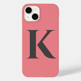 Brief initiaal | Monogram Modern Stylish Trendy Case-Mate iPhone 14 Hoesje