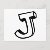 Brief J Briefkaart (Voorkant)